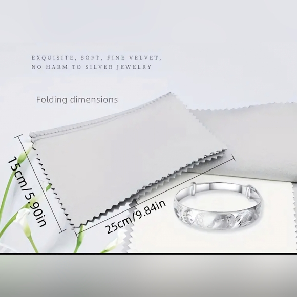 Jewelry Polishing / Cleaning Cloth - Picture 1 of 4